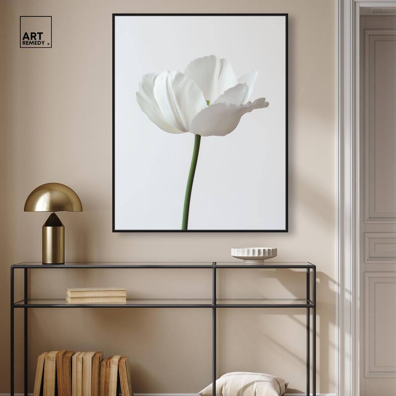 Pearl Floret Canvas by Art Remedy