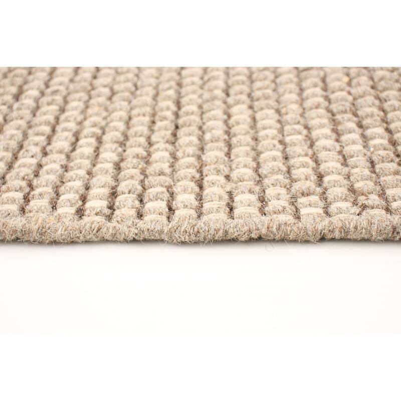 ECARPETGALLERY Hand Loomed Bungalow Wool Dhurrie