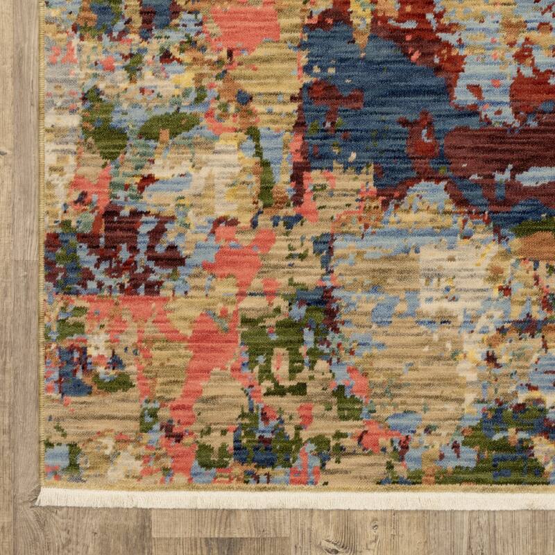 HomeRootsAbstract Modern Rectangle Area Rug