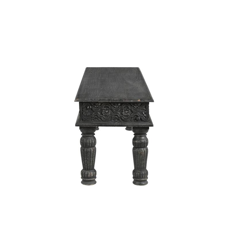 Milton 6-piece Carved Solid Wood Dining Set