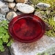 preview thumbnail 31 of 37, Achla Designs Reflective Crackle Glass Birdbath Bowl, 12.5 Inch Diameter, Cobalt Blue