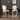 French Country Wooden Barstools with Upholstered Seating, Set of 2