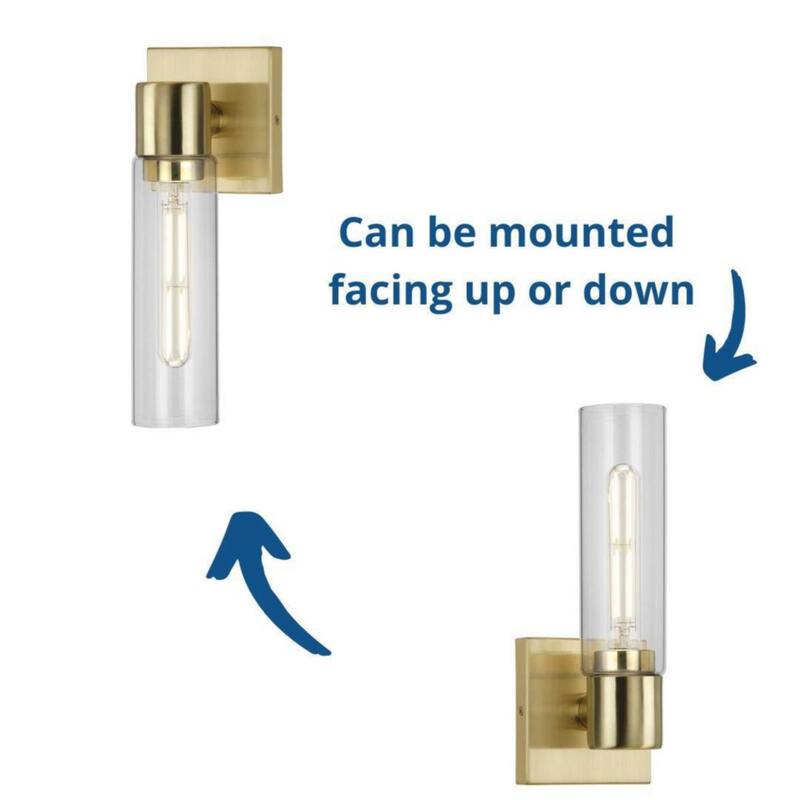 Progress Lighting Clarion 13" Tall Bathroom Sconce
