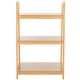 preview thumbnail 4 of 8, SAFAVIEH Home Collection Alucard 3 Tier Shelf - 21" W x 14" D x 35" H