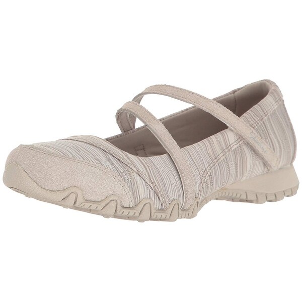 skechers women's bikers mary jane flat