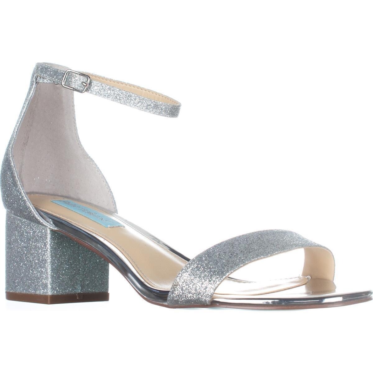 blue by betsey johnson miri evening sandals