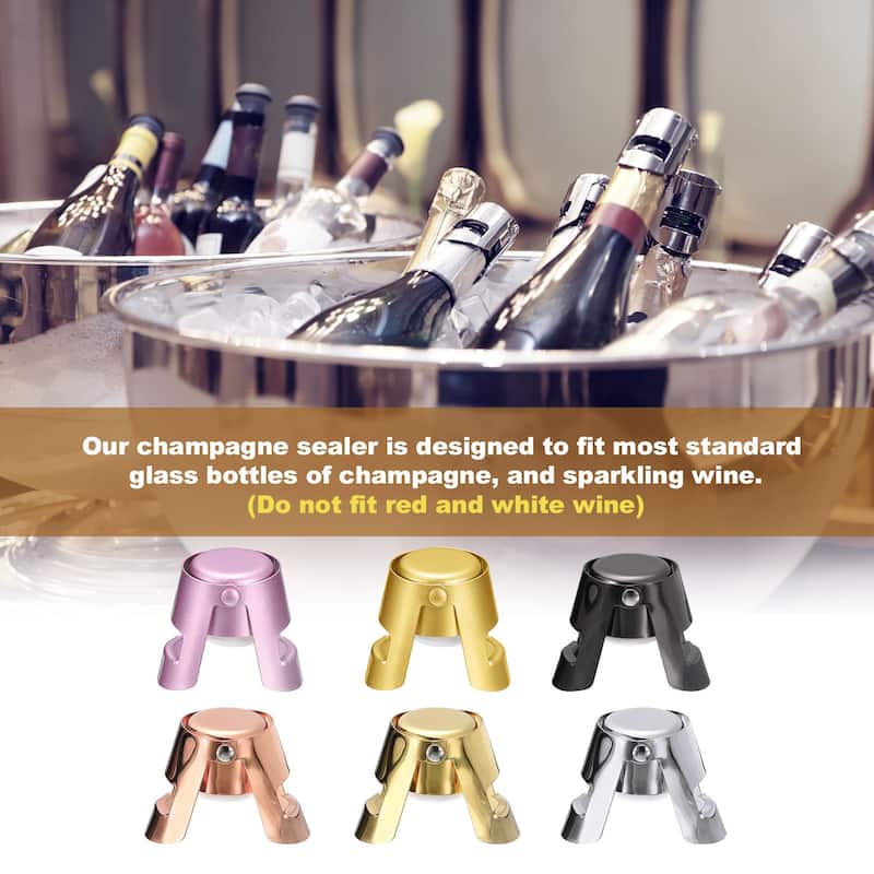26mm/1.02" Stainless Steel Champagne Stopper for Sparkling