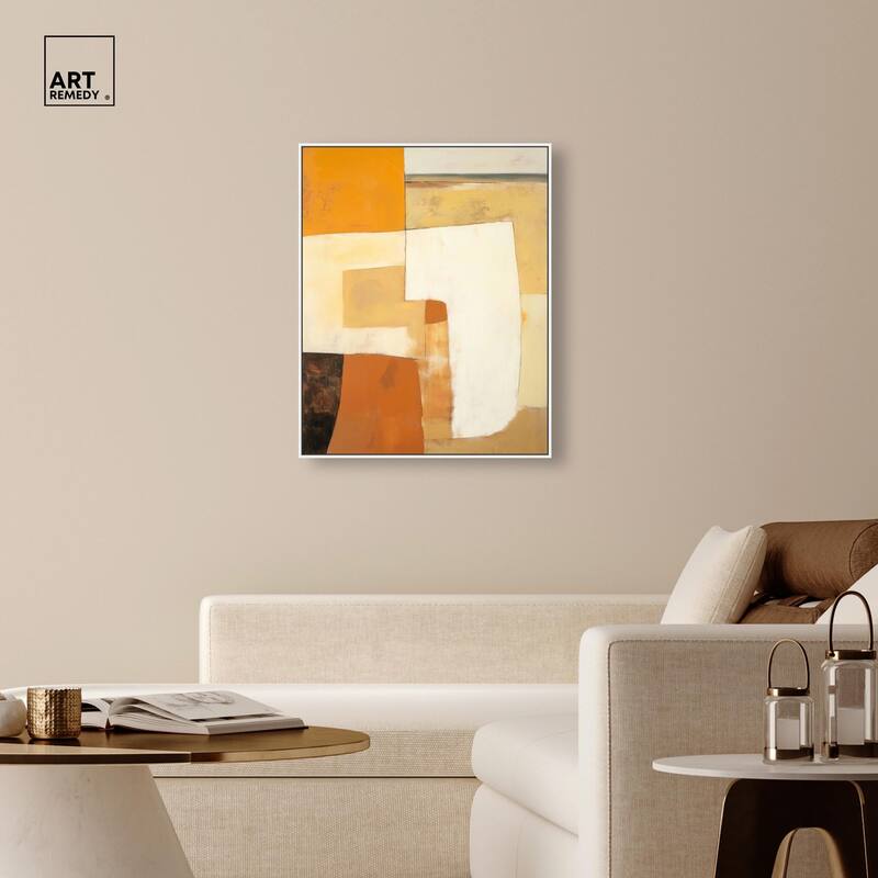 Clay and Canvas II Canvas by Art Remedy