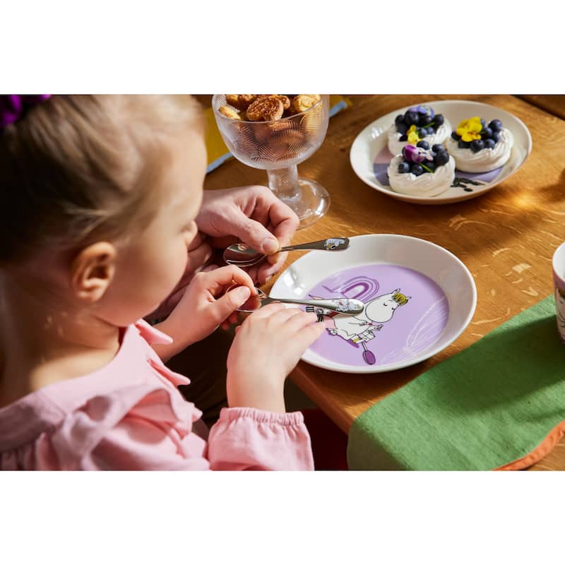 Moomin by Arabia Plate 7.48in Snorkmaiden Lilac