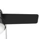 preview thumbnail 5 of 26, Hunter 36" Aker Ceiling Fan with LED Light Kit and Pull Chain - Scandinavian, Contemporary, Transitional