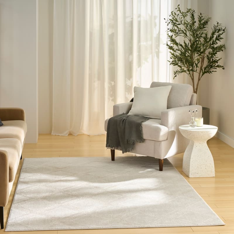 Nourison Serenity Home Indoor only Geometric Area Rug