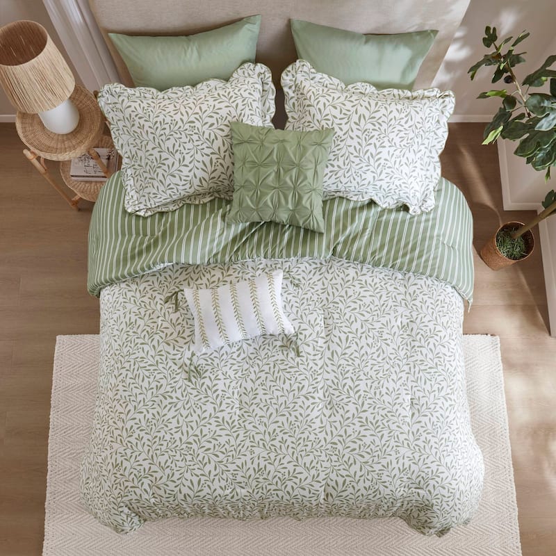 Madison Park Darcy 5 Piece Print Comforter Set