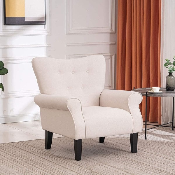 EROMMY Wing Back Arm Chair