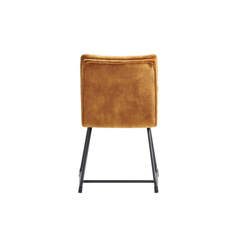 Corvus Carson Contemporary Dining Side Chairs (Set of 2)