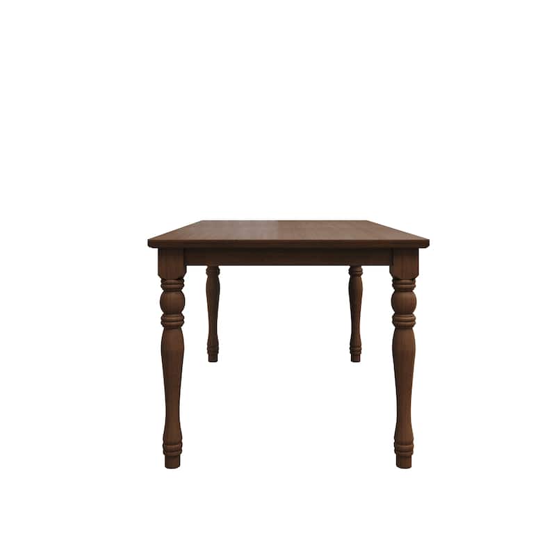 Clayfell 7-Piece Mayfield Dining Set With Turned Legs
