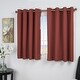 preview thumbnail 9 of 7, Ultimate Blackout 45-inch Short Length Grommet Curtain Panel