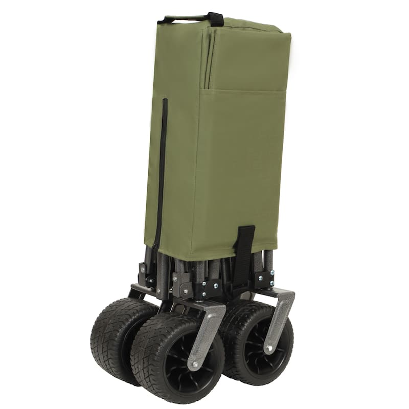 Utility Park Garden Cart Tool Customized Color Folding Camping Trolley Outdoor Picnic Beach Wagon