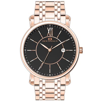 Oceanaut Men's Expedition Black Dial Watch - OC4985 - 6 (36)