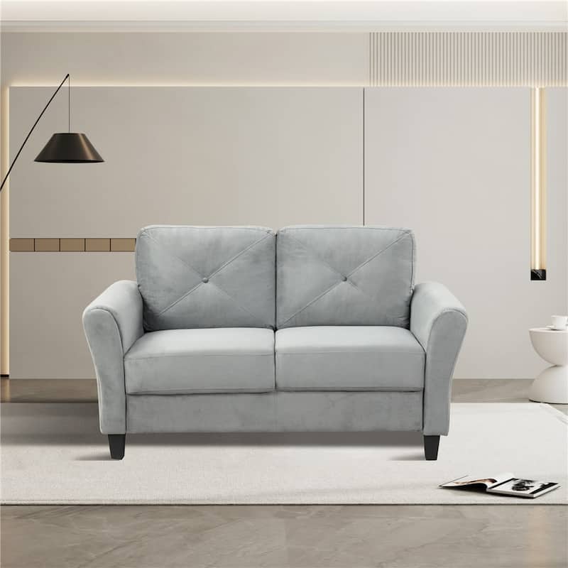 Fashionable Living Room Sofa with Double Seats