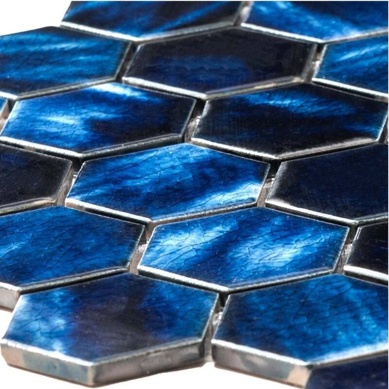 The Tile Life Agate 2x2 Porcelain Backsplash Wall Tile