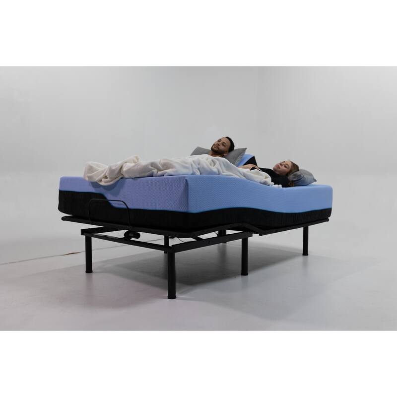 Bridgevine Home 12 inch Refresh Flex Top Hybrid Cooling GelCare Memory Foam and Coil Adult Mattress