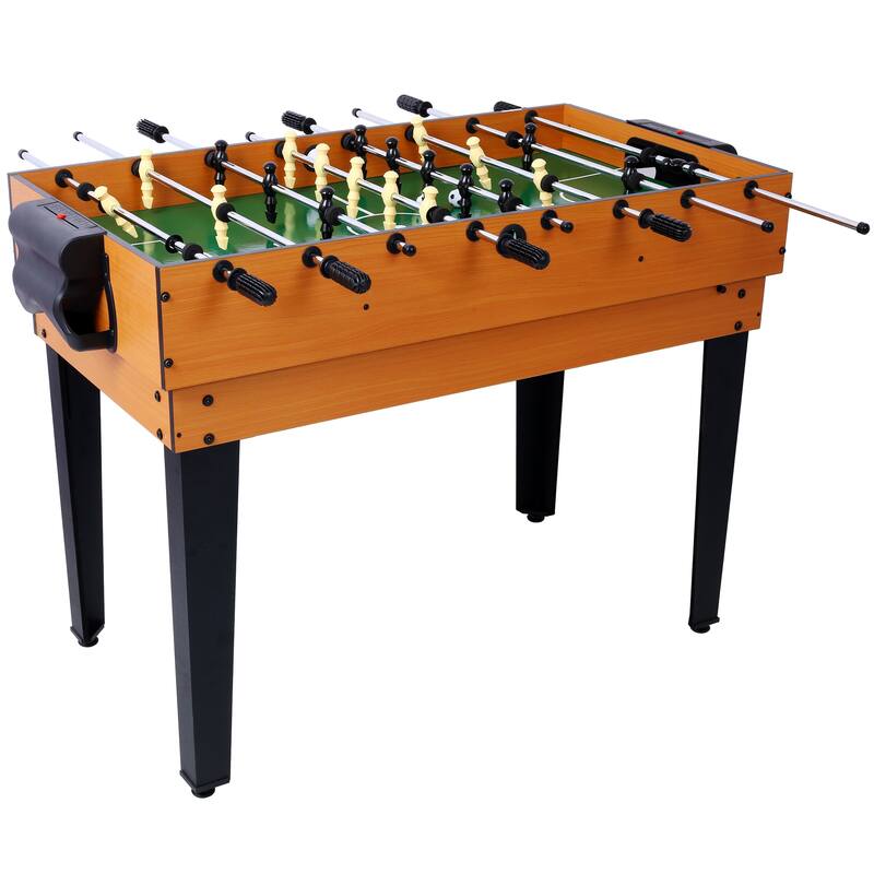 5-in-1 Multi-Game Table - Billiards, Push Hockey, Foosball, Ping Pong, and Basketball