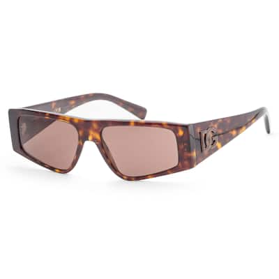 Dolce & Gabbana Men's 55mm Havana Sunglasses