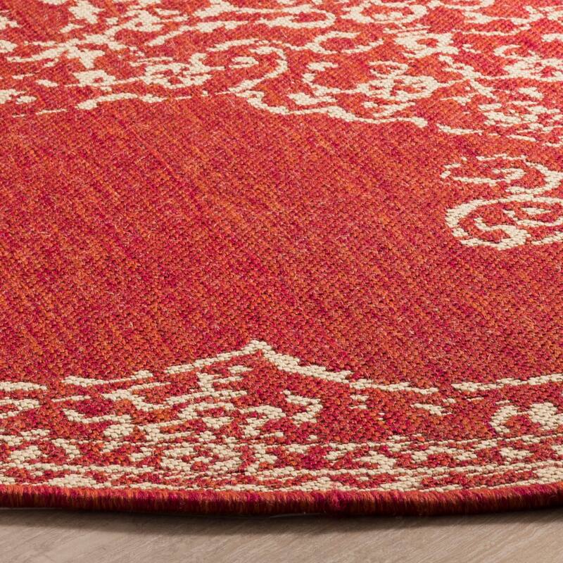 SAFAVIEH Linden Pascalle Indoor/ Outdoor Waterproof Patio Backyard Rug