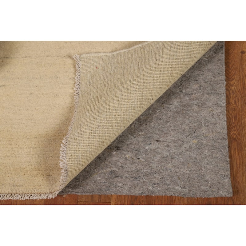 Contemporary Gabbeh Oriental Foyer Rug Hand-Knotted Wool Carpet - 2'7"x 5'10"