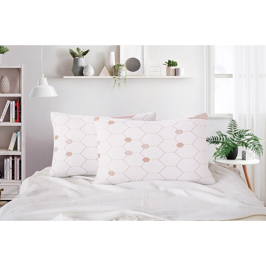 Bed bath and beyond copper pillow deals