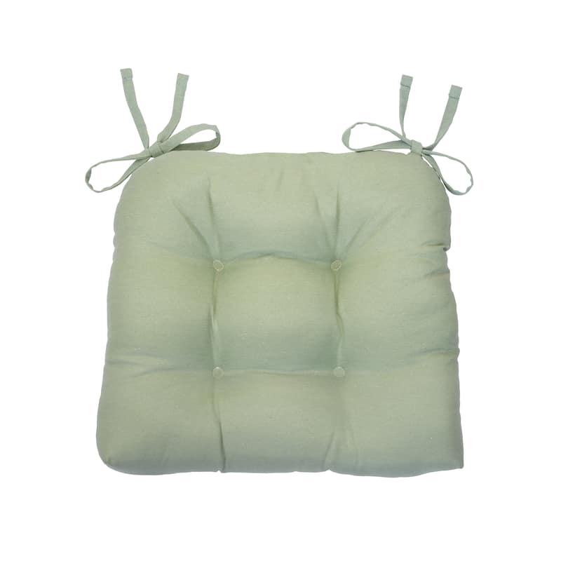 Chase Tufted Chair Seat Cushions - Set of Two