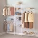 preview thumbnail 2 of 7, ClosetMaid Fixed Mount Closet Organizer Kit 60 - 96 inch White Wire
