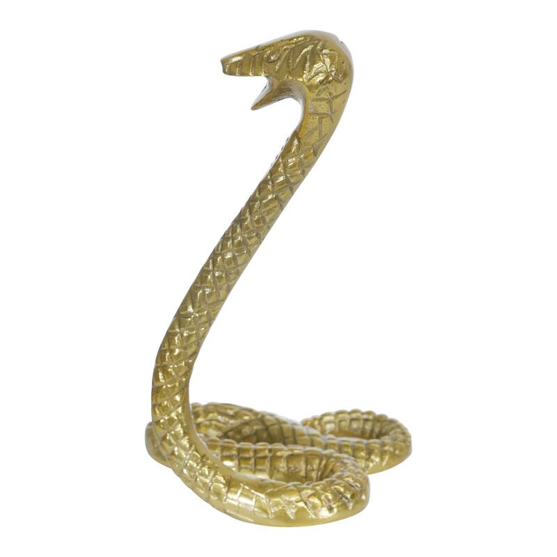 Sagebrook Home Modern Glam Fake Snake Sculpture/Figurine