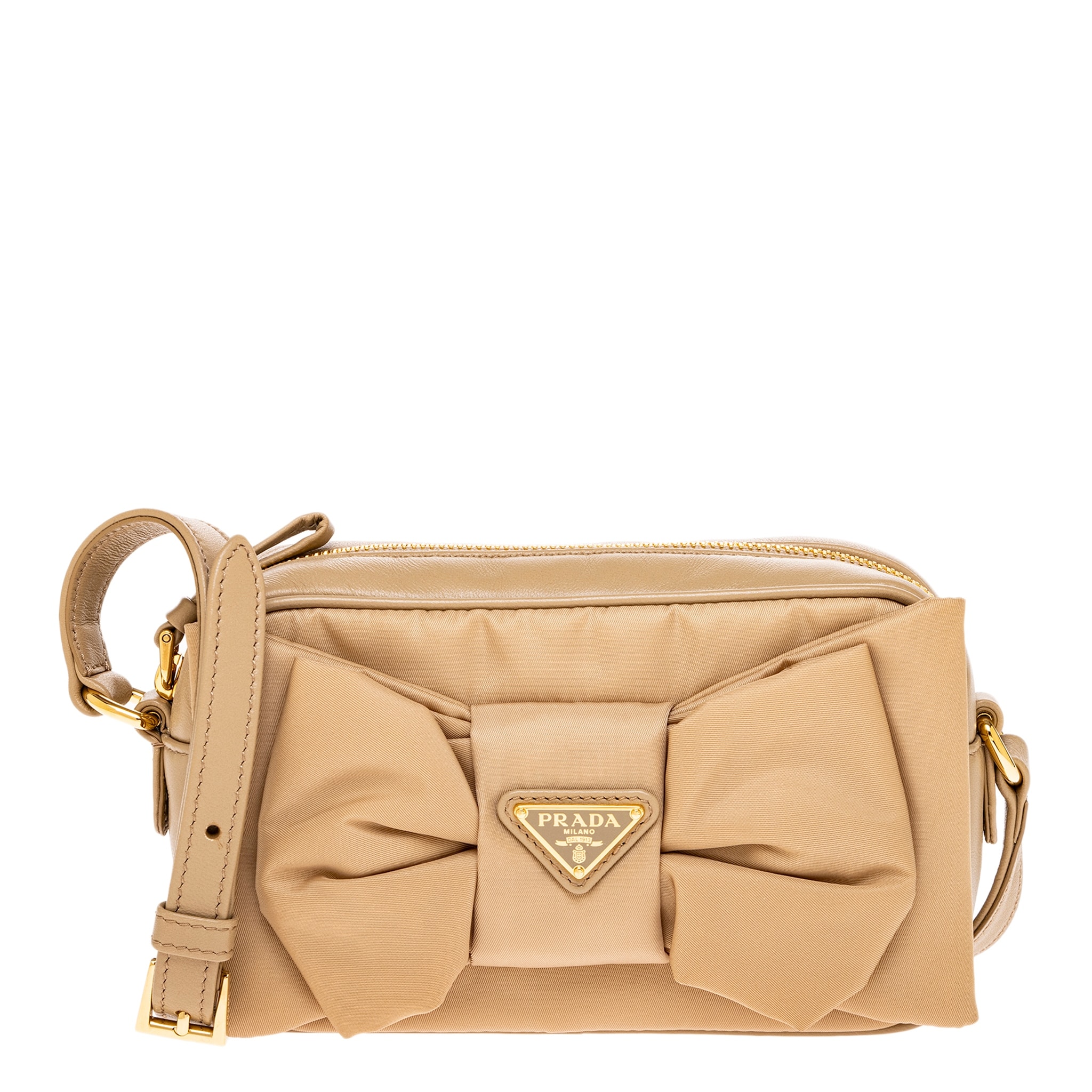 Prada Mini Re-Nylon Bag with Bow