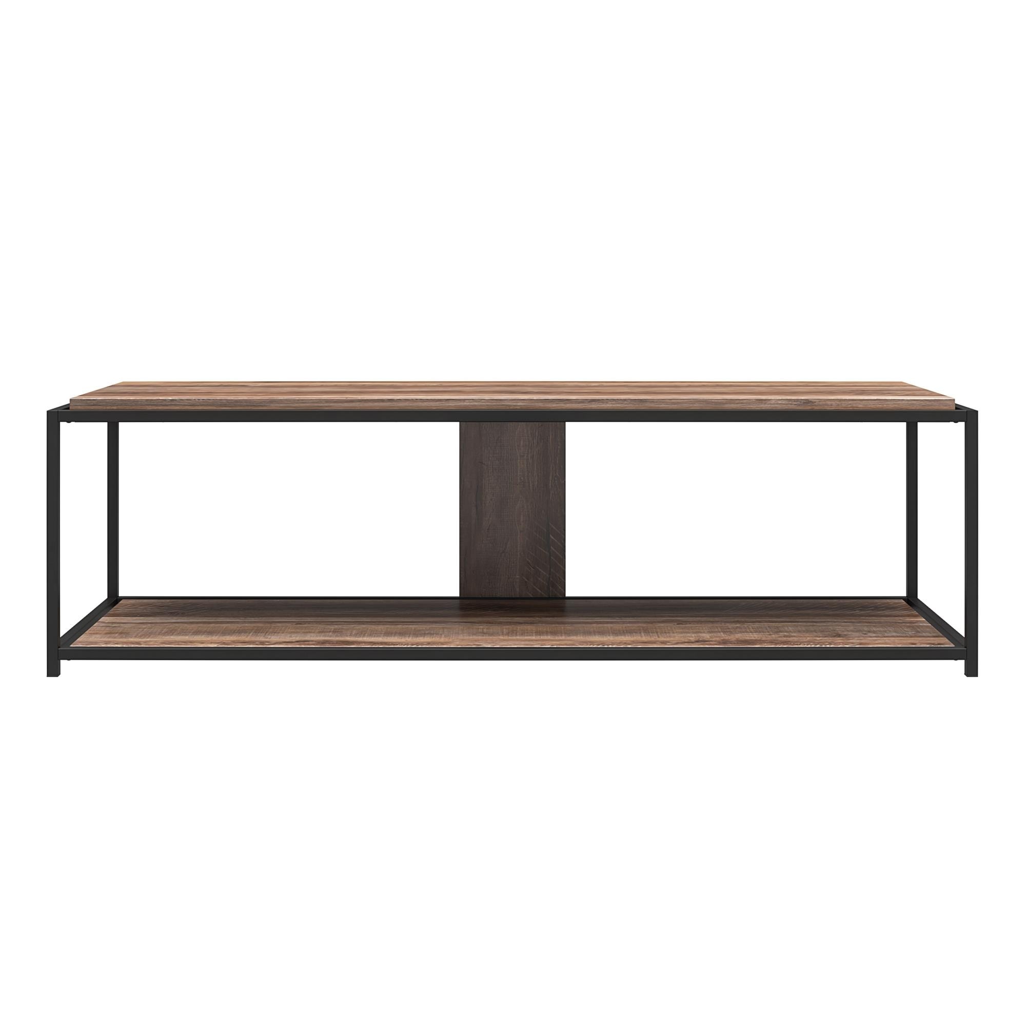 Ameriwood Home Machias TV Stand for 65" TVs, Weathered Oak
