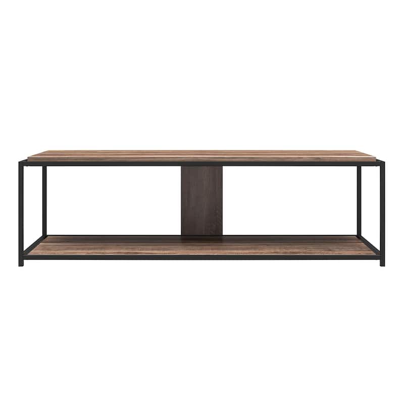 Ameriwood Home Machias TV Stand for TVs up to 65", Weathered Oak
