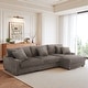 preview thumbnail 15 of 153, 118.4"W Plush Modular Sectional Sofa with Pillows