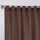 preview thumbnail 94 of 198, Superior Solid Machine Washable Room Darkening Curtains with Back Tabs, Set of 2