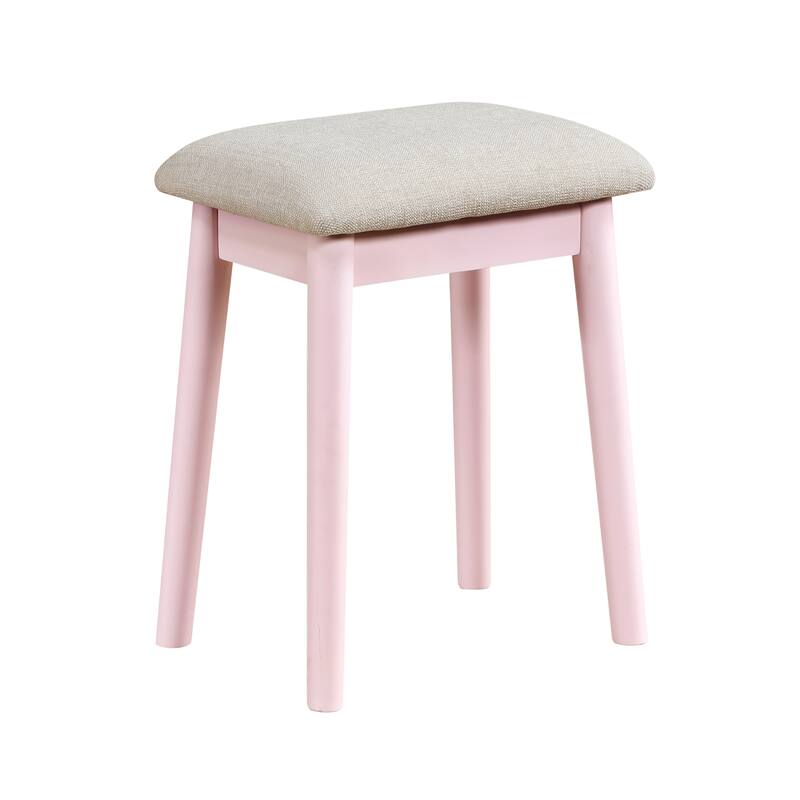 Beautiful Vanity Dresser with Mirror and Stool Set Storage Drawers Bedroom Furniture 1pc