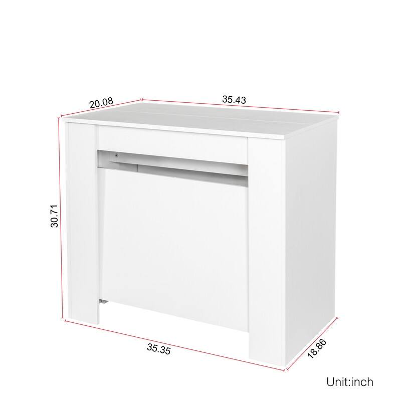 Multifunctional Extendable Dining Table,Console Table