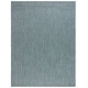 preview thumbnail 94 of 138, SAFAVIEH Courtyard Judi Indoor/ Outdoor Patio Backyard Rug 8' x 10' - Turquoise/Light Grey
