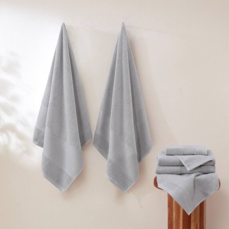 Modern Threads Air Cloud 6-Piece Bath Towel Set