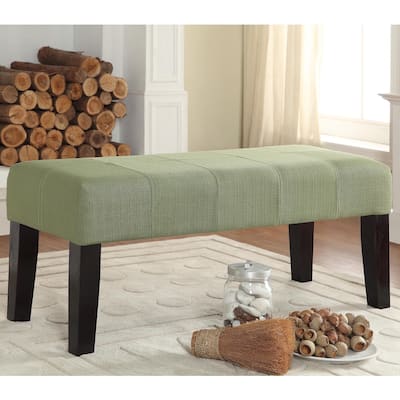 Furniture of America Brao Contemporary Upholstered Vanity Bench