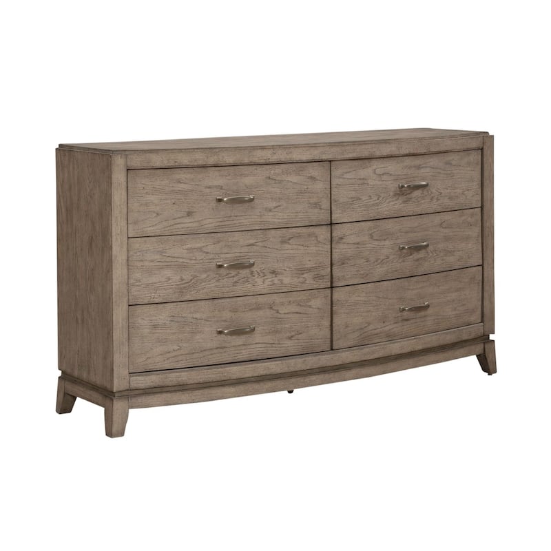 Avalon Burnished Beige Oak Bedroom Dresser