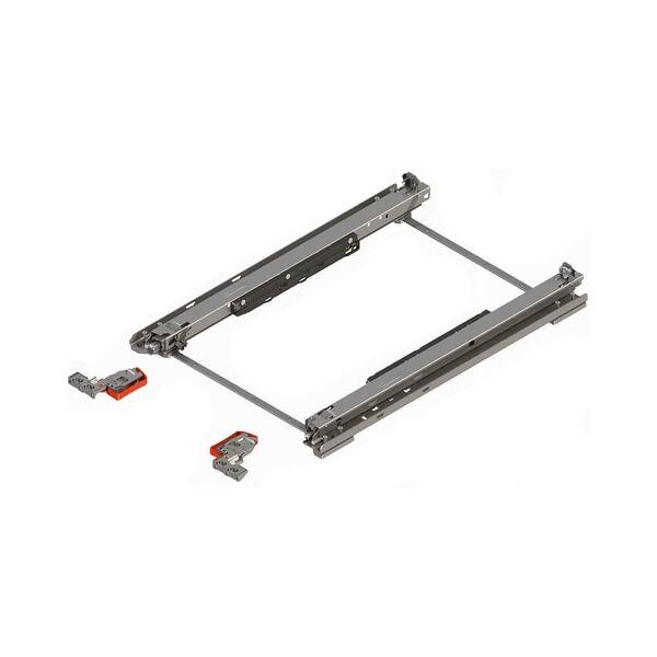 Shop Blum 769r5337md Tandem 21 Inch Over Travel Concealed Undermount Drawer Slide Wit Zinc Overstock 22906928