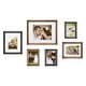 preview thumbnail 39 of 57, Kate and Laurel Bordeaux Gallery Wall Frame Set Rustic Brown/Gray