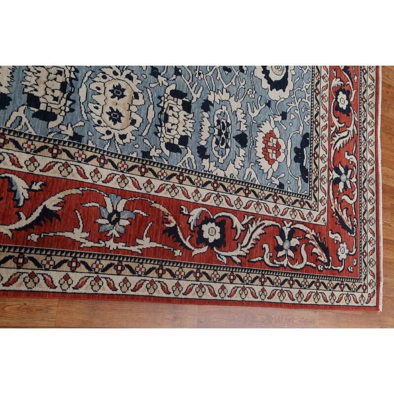 Floral Ziegler Sultanabad Turkish Oriental Area Rug Wool Hand-knotted - 9'9" x 13'0"