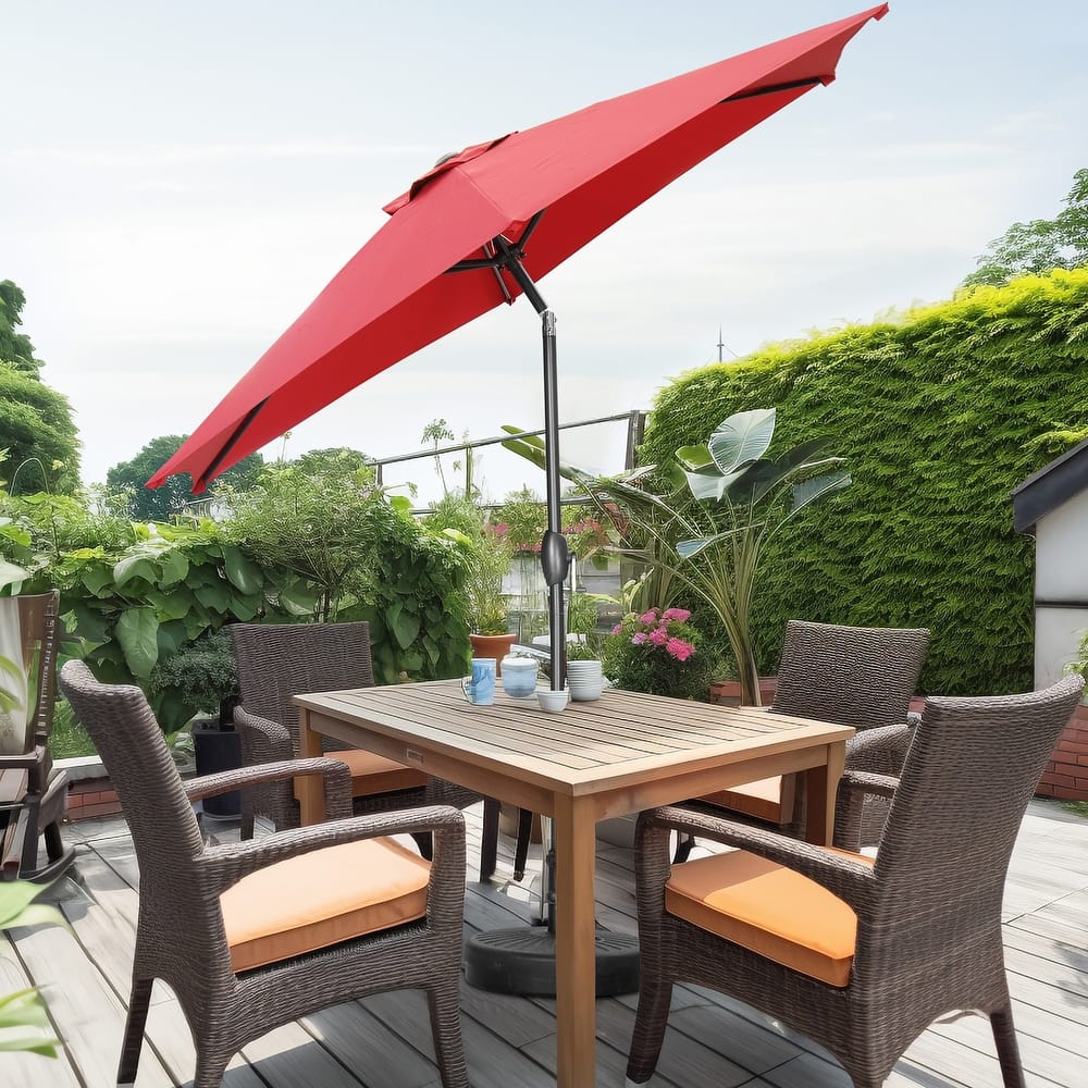 Ainfox Patio Umbrella Without Base for Garden Patio