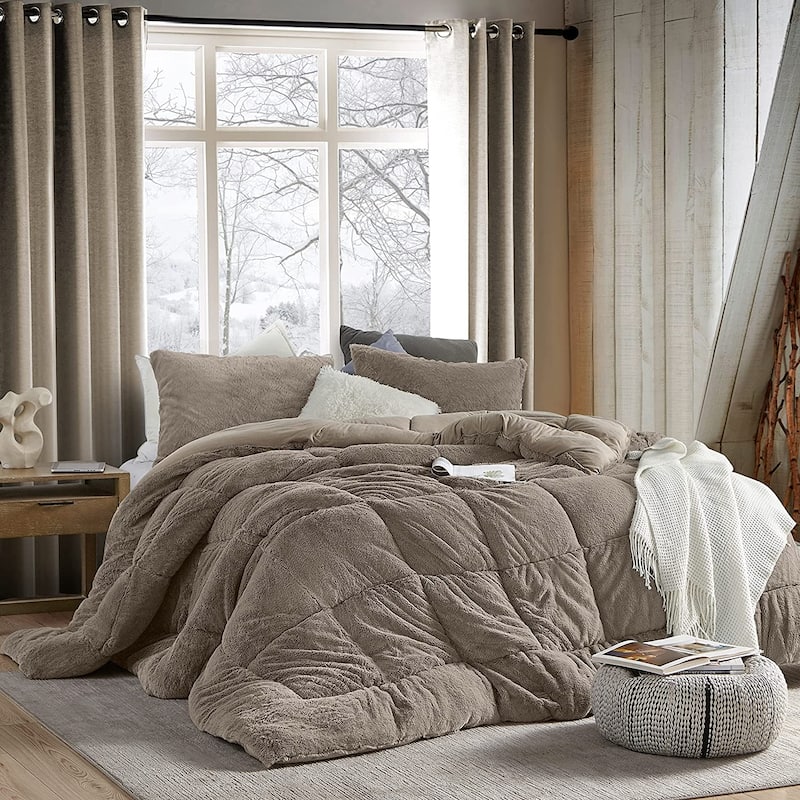 Are You Kidding Bare - Coma Inducer® Oversized Comforter - Olive Winter Twig - Queen