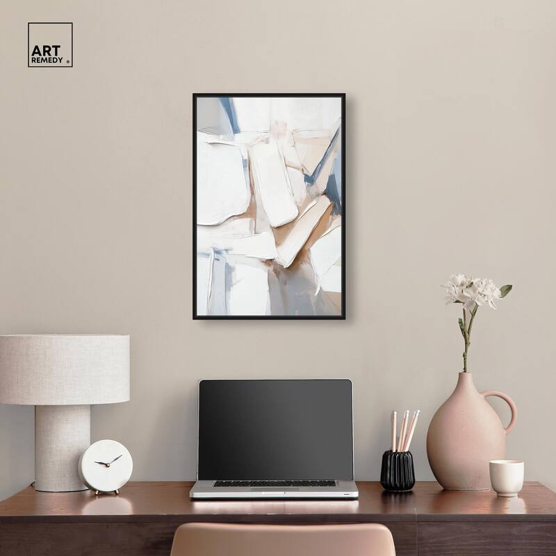 Bone and Beige II Canvas by Art Remedy